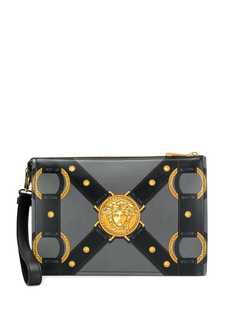 Versace клатч с принтом Medusa