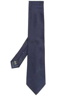 Ermenegildo Zegna галстук в диагональную полоску