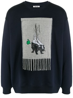Acne Studios толстовка с нашивкой