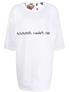 Mm6 Maison Margiela двустороннее платье оверсайз