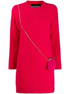 Boutique Moschino платье-свитер с длинными рукавами