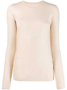 Majestic Filatures трикотажный топ с люрексом и длинными рукавами