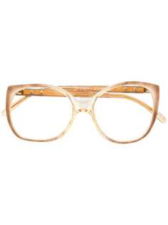 Yves Saint Laurent Pre-Owned круглые очки 1990-х годов