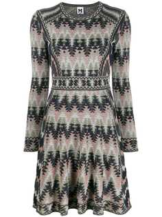 M Missoni трикотажное расклешенное платье