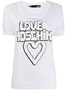 Love Moschino футболка с графичным принтом