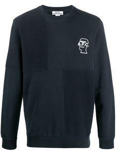 A.P.C. embroidered jumper