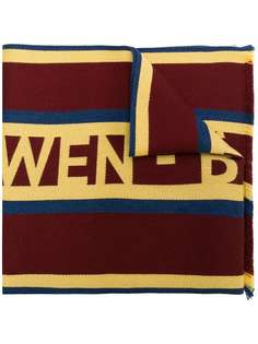 Kent & Curwen logo sport scarf
