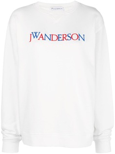 JW Anderson толстовка с вышитым логотипом