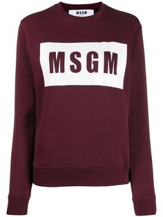 MSGM толстовка с логотипом