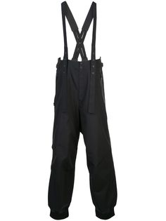 Y-3 брюки с подтяжками