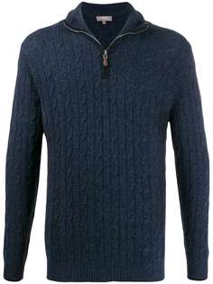 N.Peal кашемировый свитер фактурной вязки
