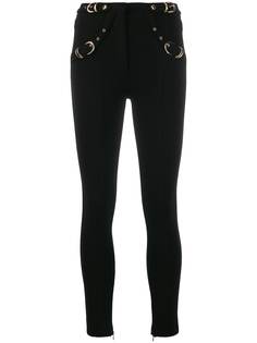 Versace Jeans Couture брюки с металлическими пряжками