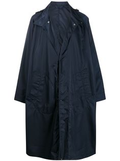 Marni плащ оверсайз с капюшоном