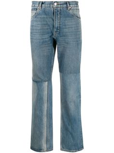 Martine Rose джинсы прямого кроя со вставками