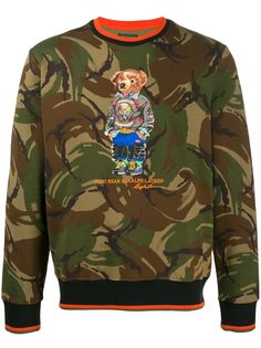 Ralph Lauren толстовка Polo Bear с принтом