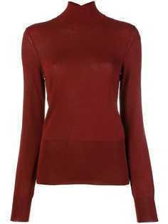 Jacquemus cut-out detailed knitted top