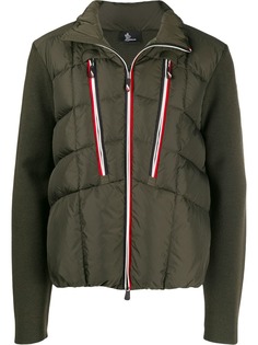 Moncler Grenoble куртка с дутыми вставками спереди