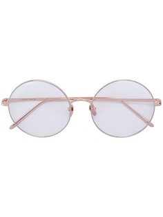 Linda Farrow Gallery очки в оправе круглой формы