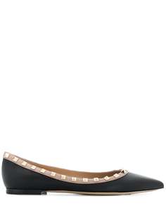 Valentino балетки Valentino Garavani Rockstud