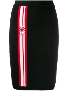 Gcds юбка в полоску с логотипом