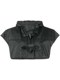 Maison Margiela укороченная куртка с капюшоном