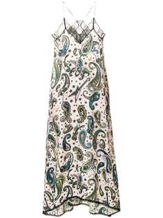Zadig&Voltaire платье с принтом пейсли