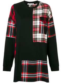 McQ Alexander McQueen tartan print jumper