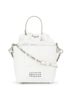 Maison Margiela сумка-ведро с нашивкой логотипа
