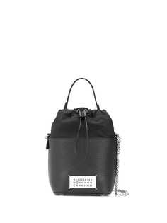 Maison Margiela сумка-ведро с фирменной нашивкой с номерами