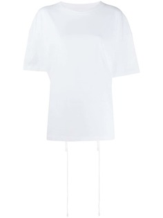 Maison Margiela футболка с кулиской