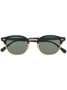 Moscot солнцезащитные очки Lemtosh-Mac в круглой оправе