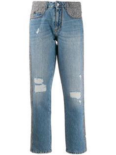 Ermanno Scervino distressed boyfriend jeans