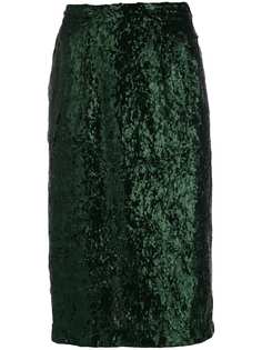 Nº21 sequin pencil skirt