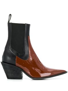Haider Ackermann leather ankle boots