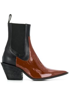 Haider Ackermann leather ankle boots