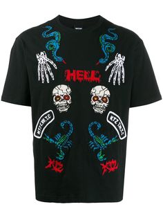 KTZ футболка с принтом Hell