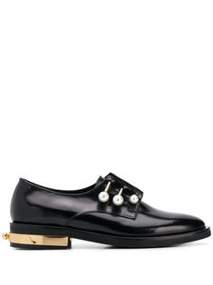 Coliac pearl-embellished loafers