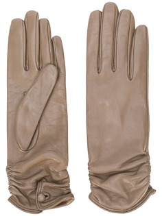 Gala Gloves перчатки со сборками на манжетах