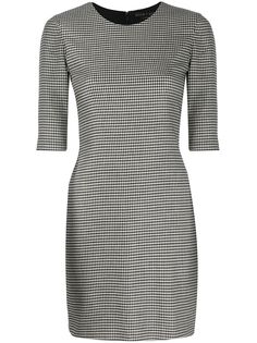 Alice+Olivia houndstooth mini dress