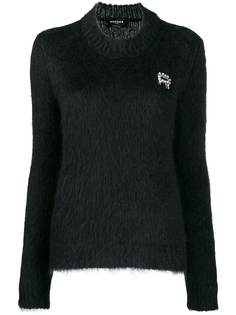 Rochas embellished monogram jumper