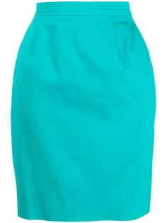 Yves Saint Laurent Pre-Owned юбка-карандаш 1980-х годов