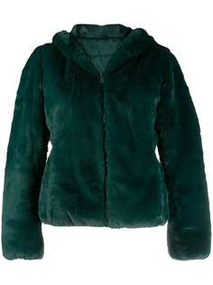 Save The Duck reversible faux-fur hooded jacket