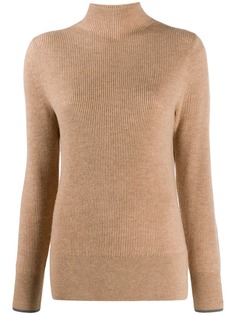 Calvin Klein трикотажный свитер в рубчик