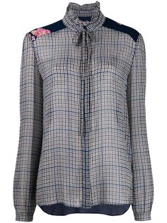 Preen Line Liana checked blouse