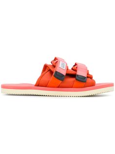 Suicoke сандалии с открытым носком на липучках