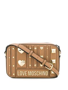Love Moschino сумка через плечо с заклепками