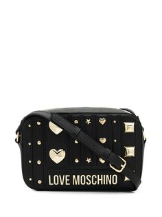 Love Moschino сумка через плечо с заклепками