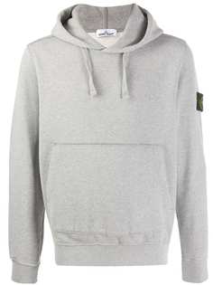 Stone Island худи с нашивкой-логотипом