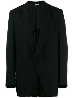 Comme Des Garçons Homme Plus однобортный блейзер