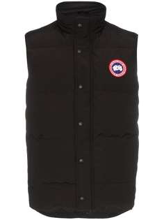 Canada Goose дутый жилет Garson без рукавов